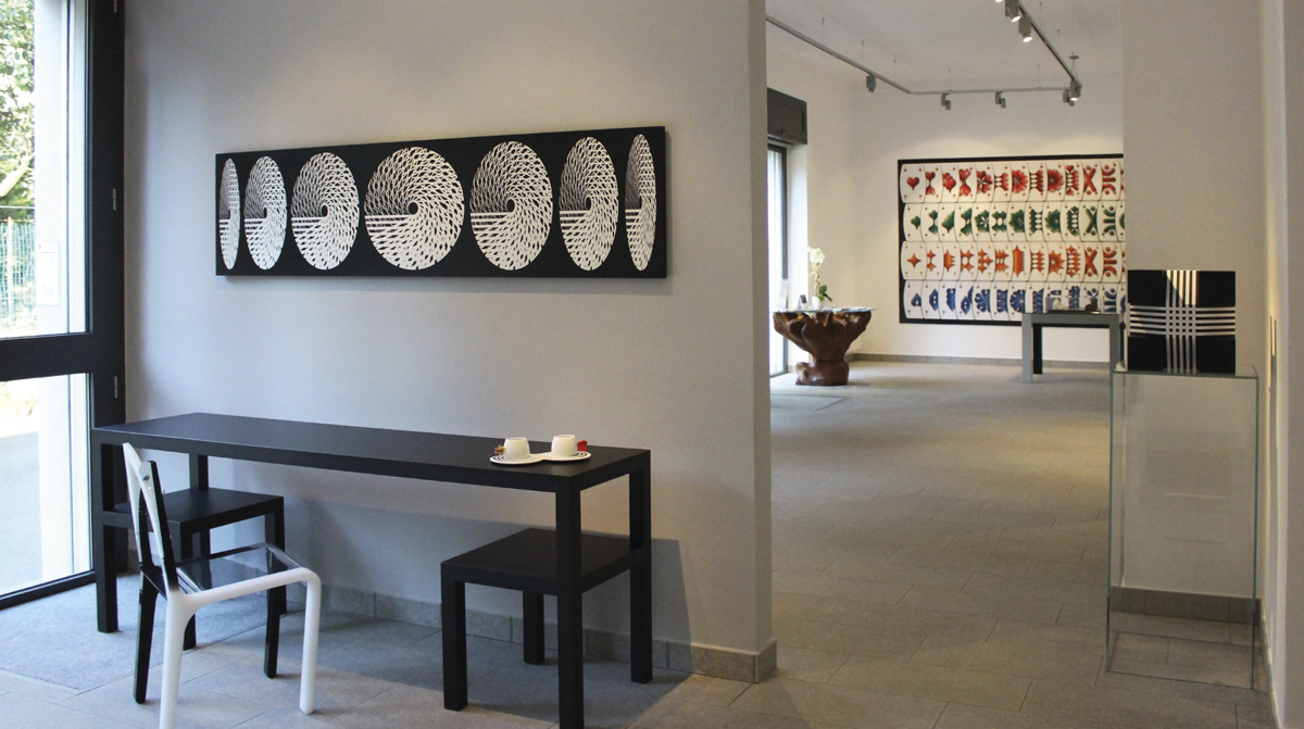Marcello Morandini_Siamo forma, siamo colore, Allestimento mostra