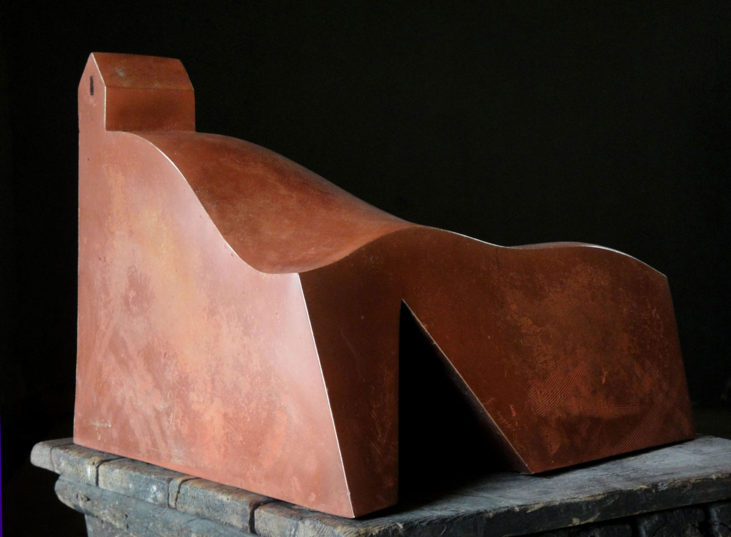 NAGATANI KYOJI, I paesaggi dell'anima, 2011, Bronzo patinato, 32 x 42 x 40 cm