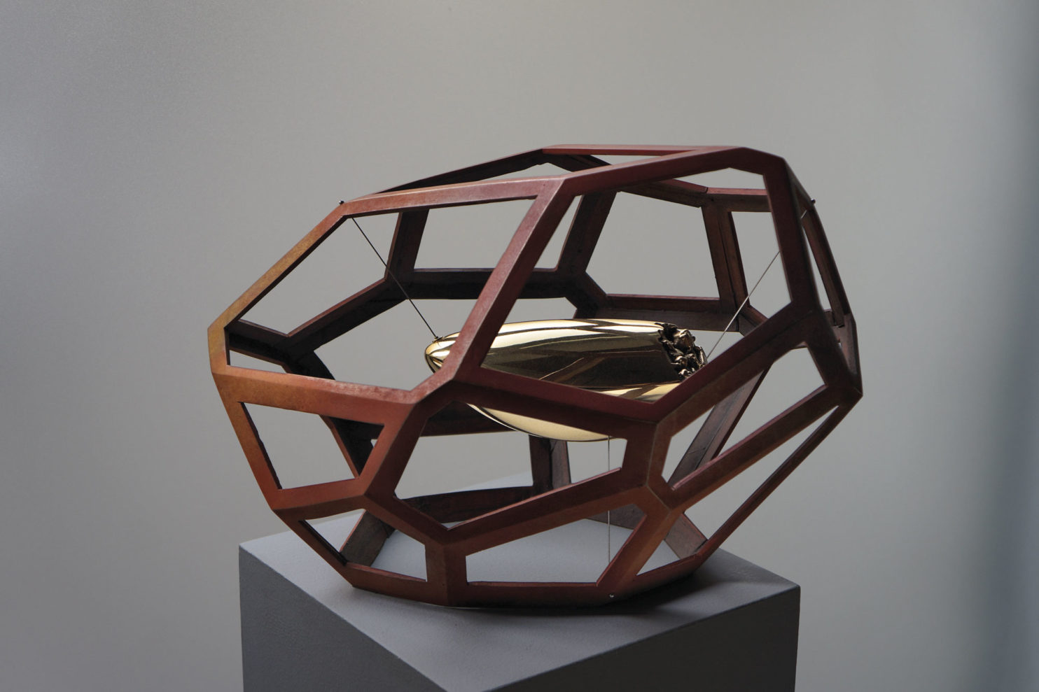 NAGATANI KYOJI, Il Seme del Tempo N.5, 2016, Bronzo patinato, 25 x 38 x 24 cm
