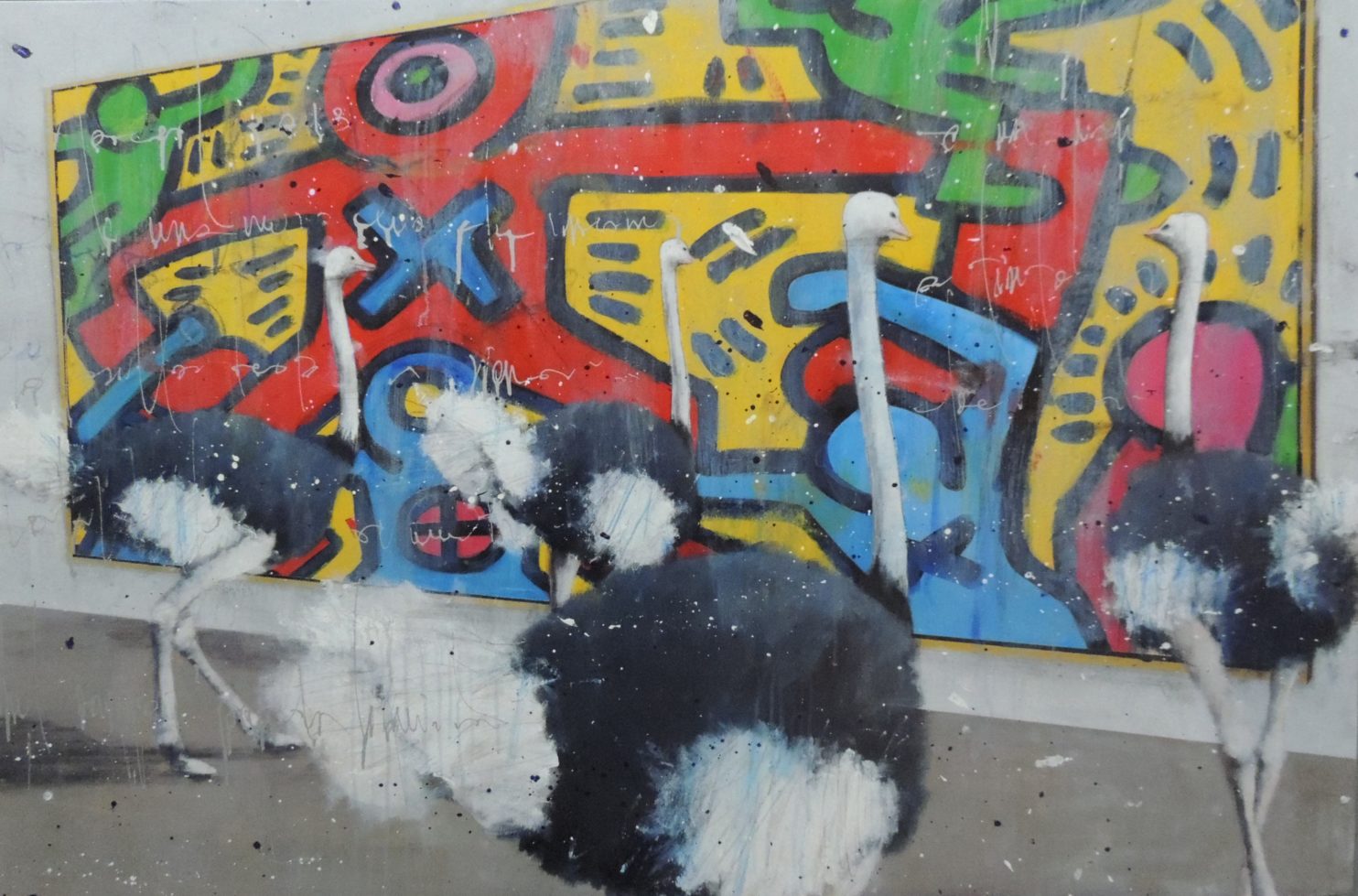 ACCARDI ANGELO, Misplaced, 2013, Tecnica mista su tela, C694 100x150 cm