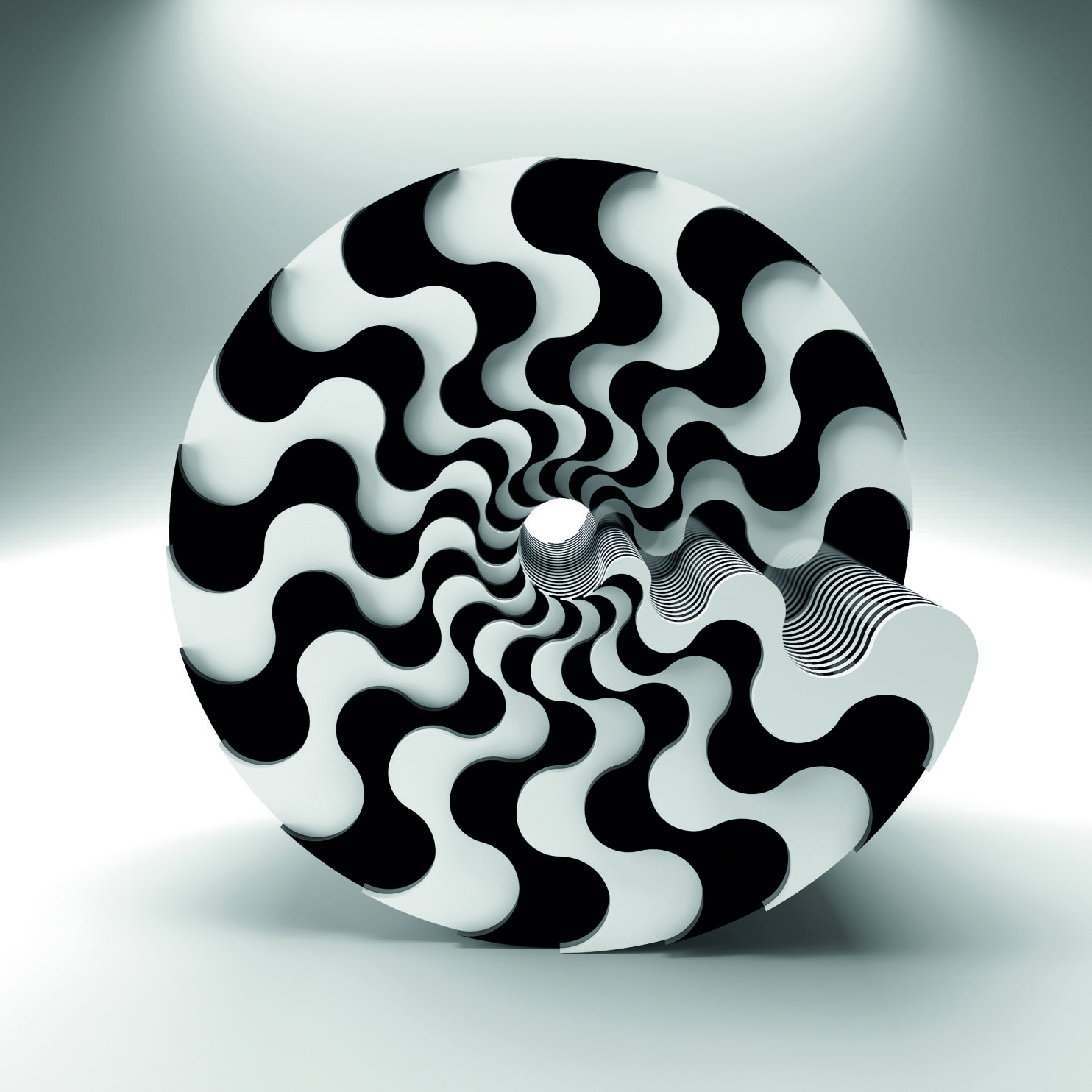 MORANDINI MARCELLO, 598 A - 2012, 2012, plexiglas ed.5, ø 30 x 19 cm