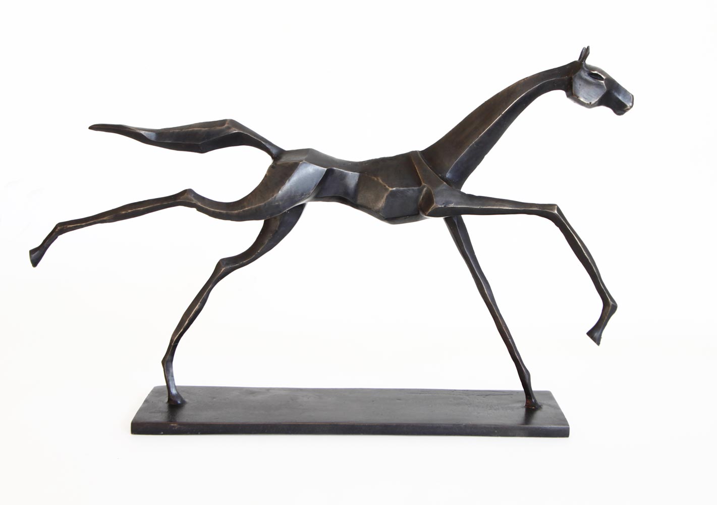 NIELSEN JOHANNES, Empty Path #1, bronzo ed. 8, 26 x 41 x 7 cm