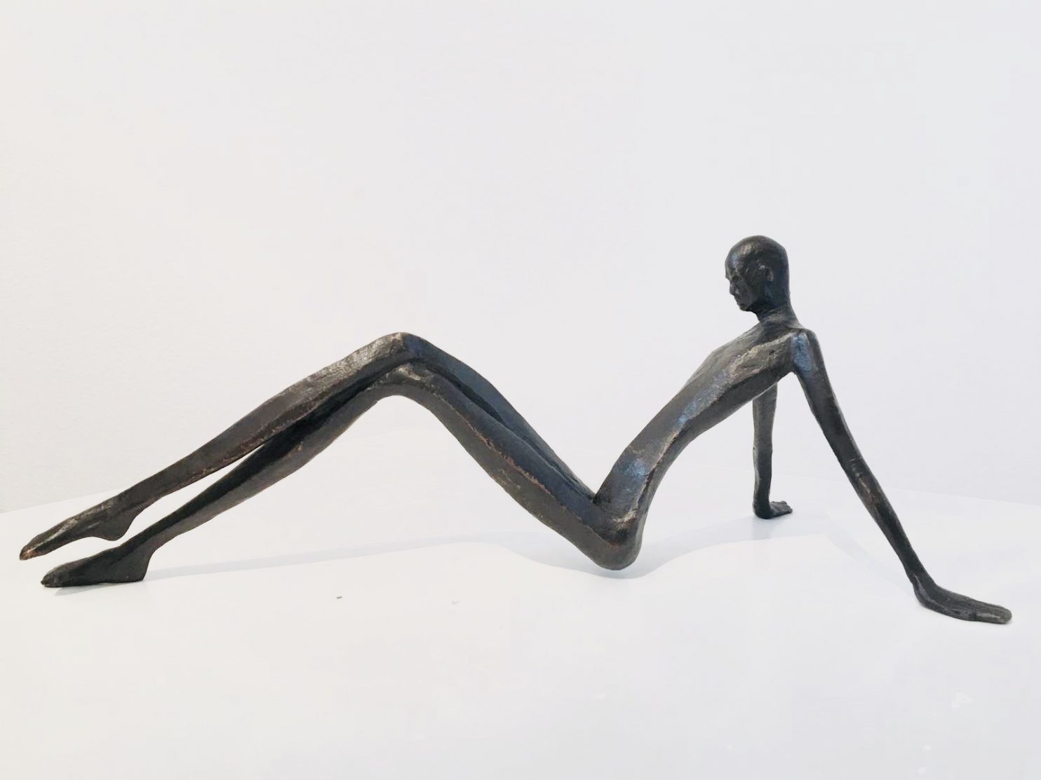 Nielsen Johannes, Silent poetry (study), bronzo, ed. 25, 9x25x11 cm