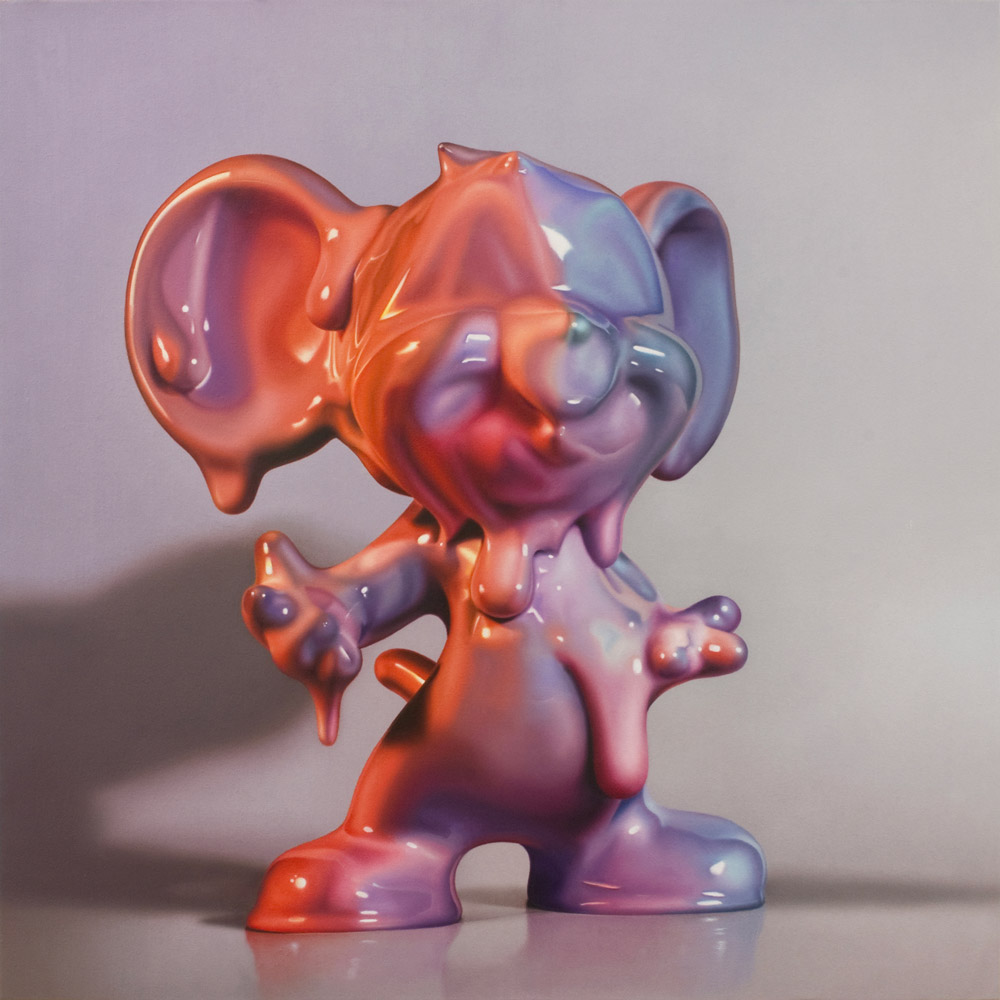 Sabrina Milazzo, Jerry, 2020, olio su lino, cm 100x100