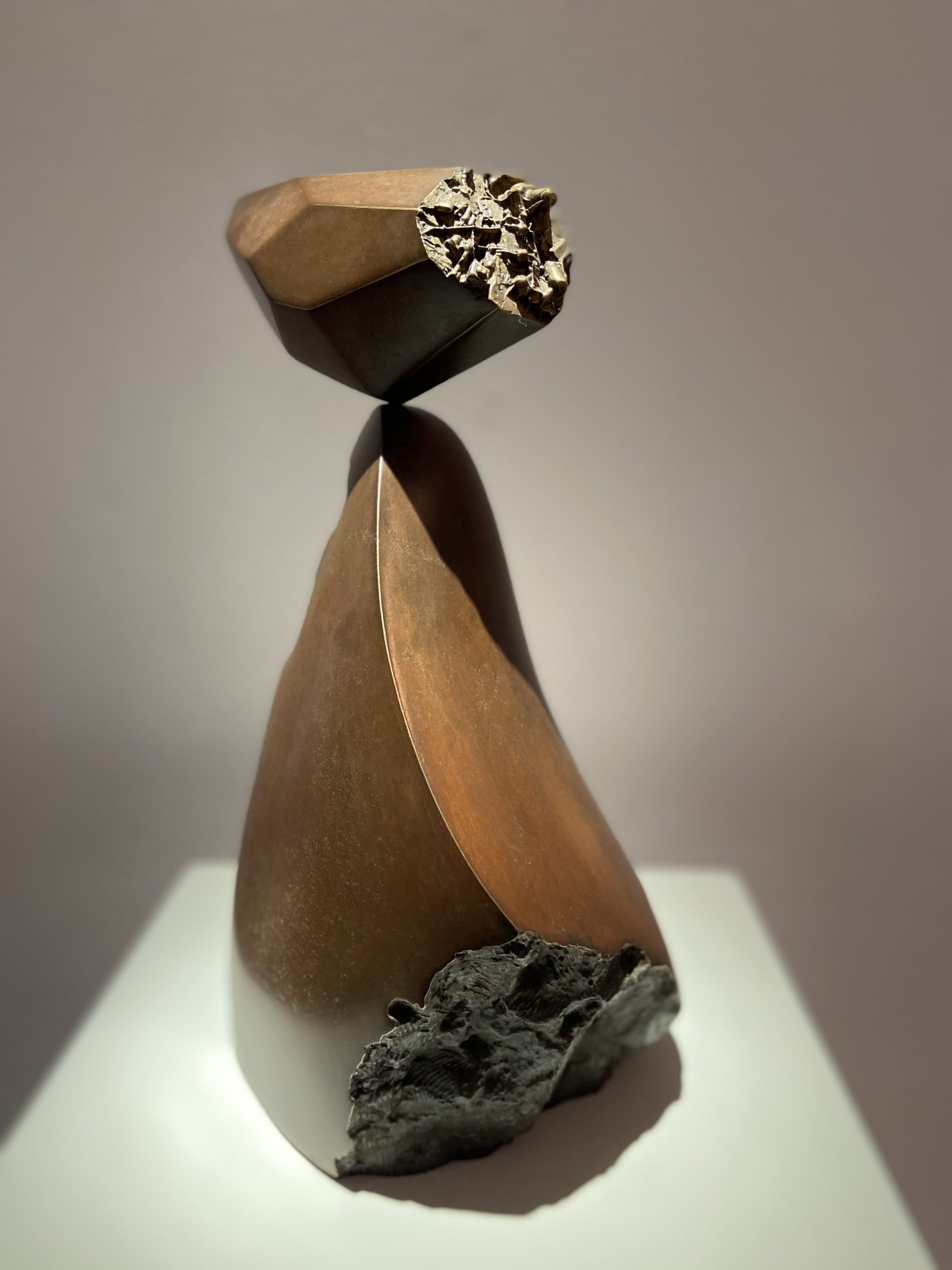 Nagatani Kyoji, Genesi 1901, 2019, bronzo patinato, 33x17x20cm