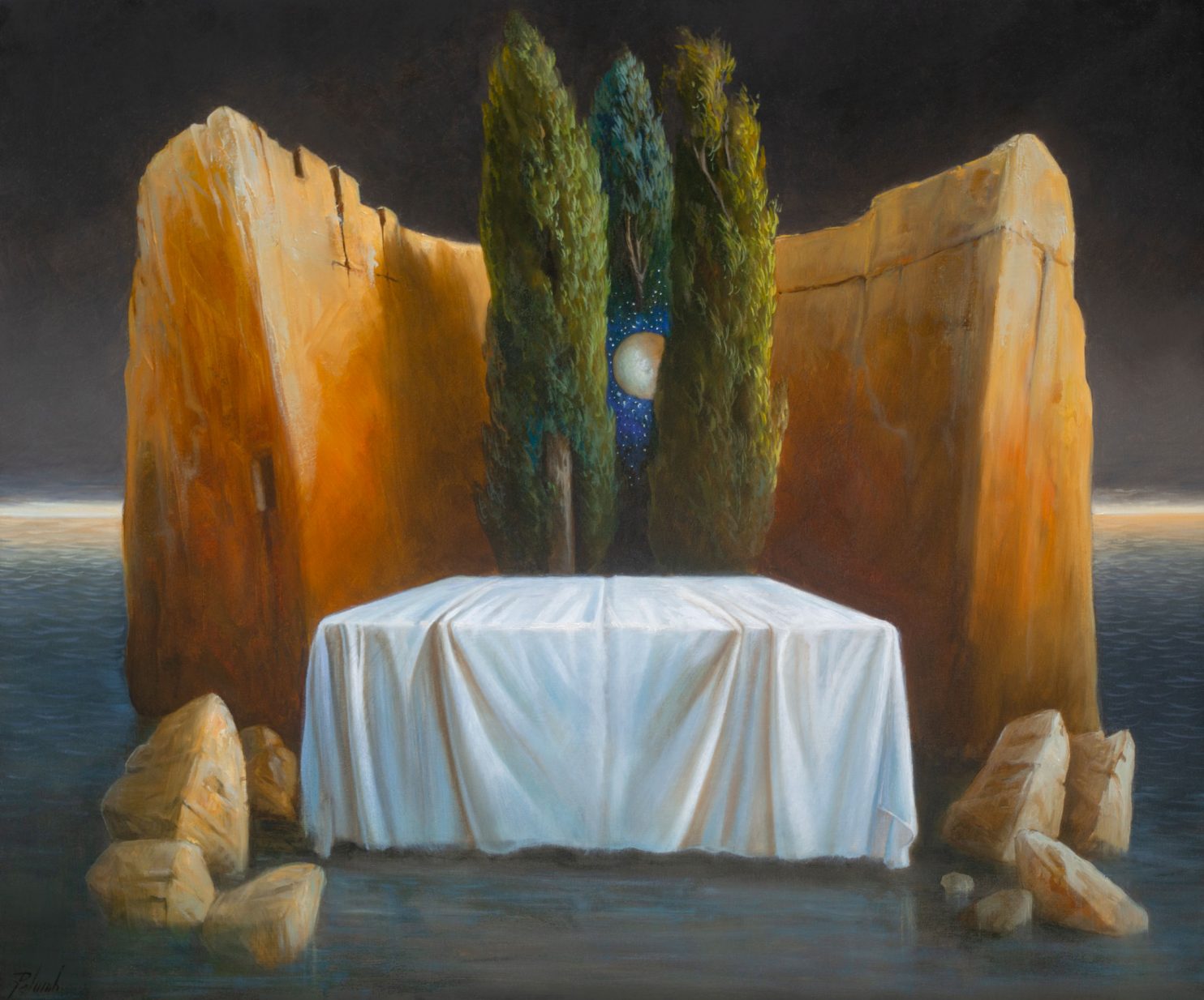 Palumbo Ciro, Assenza, 2021, olio su tela, 50x60 cm_AR 83 021_monitor