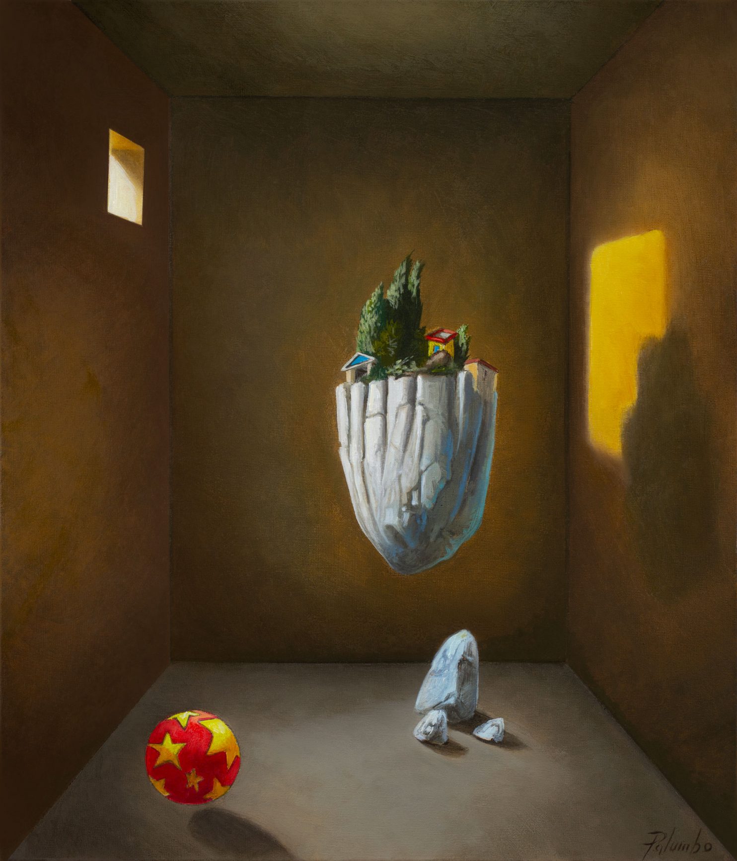 Palumbo Ciro, Attimi sospesi, 2021, olio su tela, 35x30 cm_AR 109 021_monitor