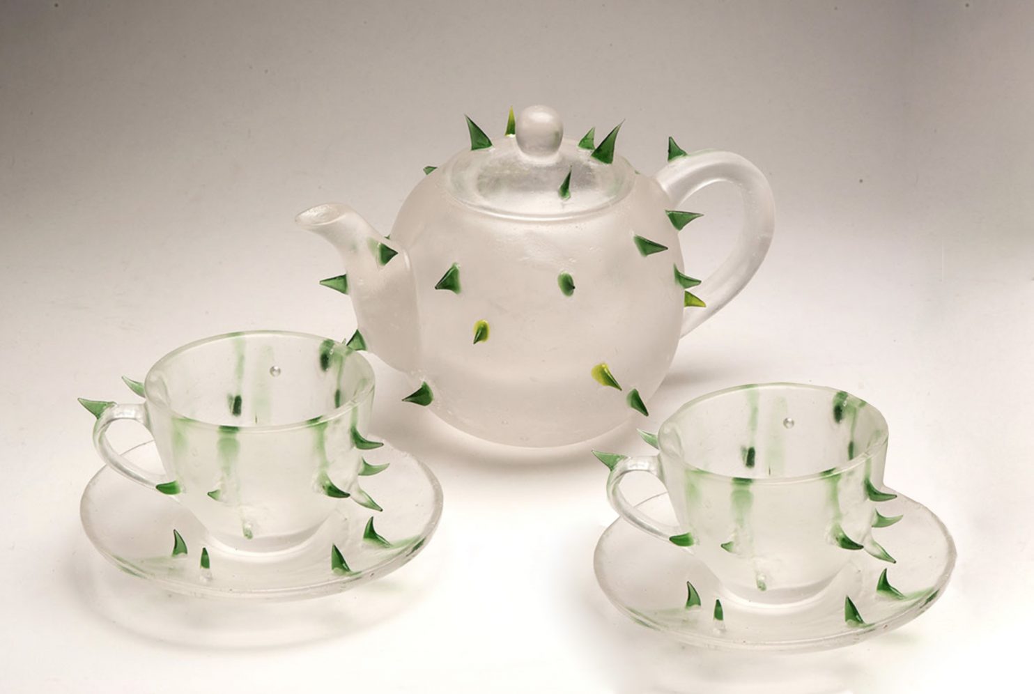 Levenson Silvia, 2021, Tea time is back II, vetro fuso a cera persa, 18x50x16 cm_esemplare unico_LEVE 140