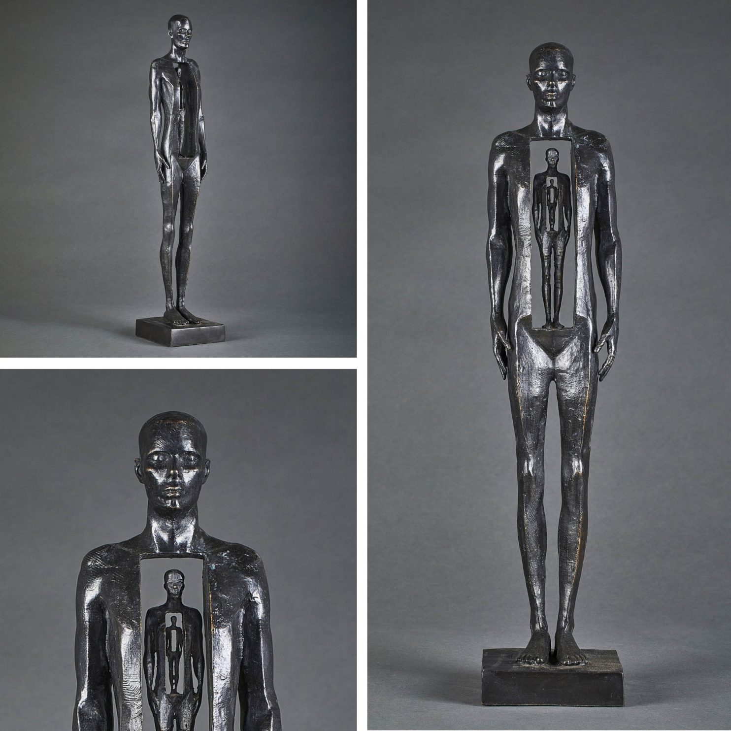 Nielsen Johannes, Echo, 2022, bronzo, 55x11x11 cm, Ed.8_A015_00