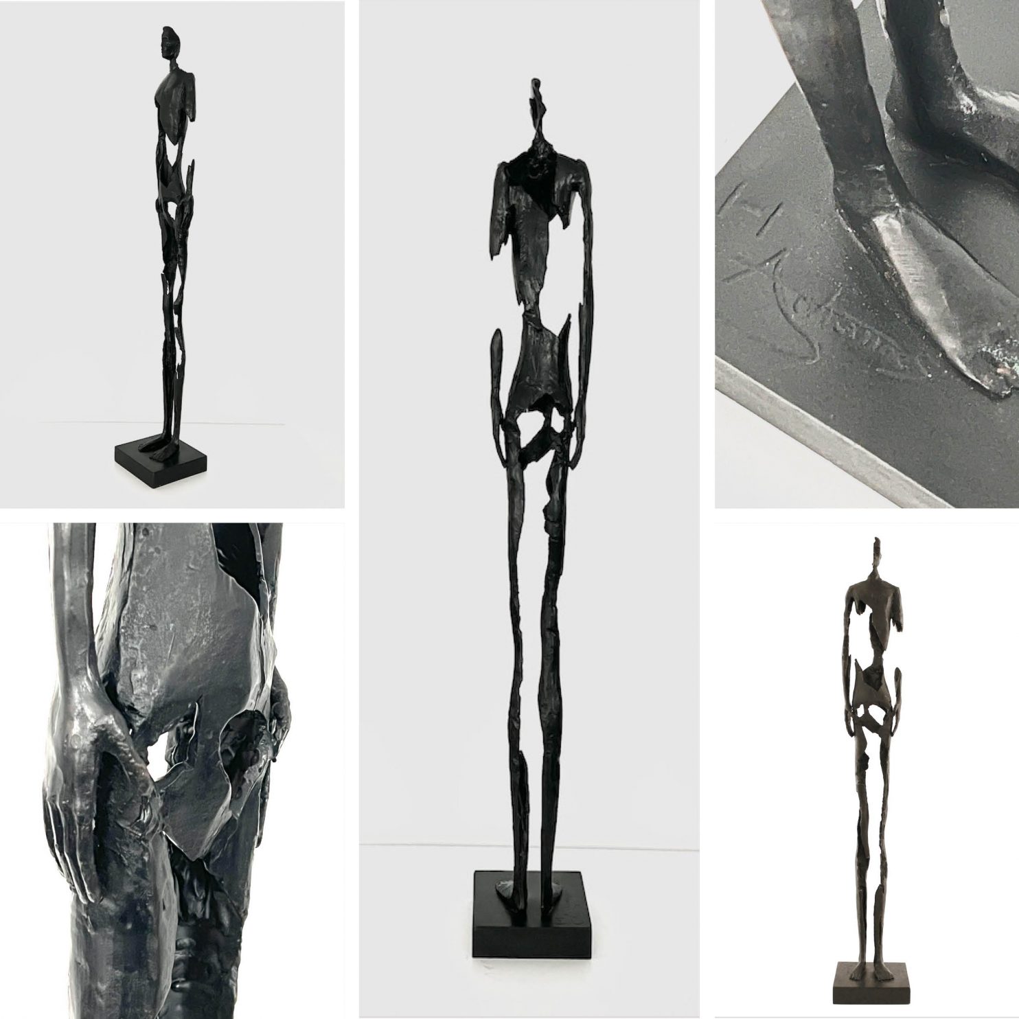 Nielsen Johannes, Same body different day #15, 2018, Bronzo es. unico, 75 x 12 x 12 cm_01