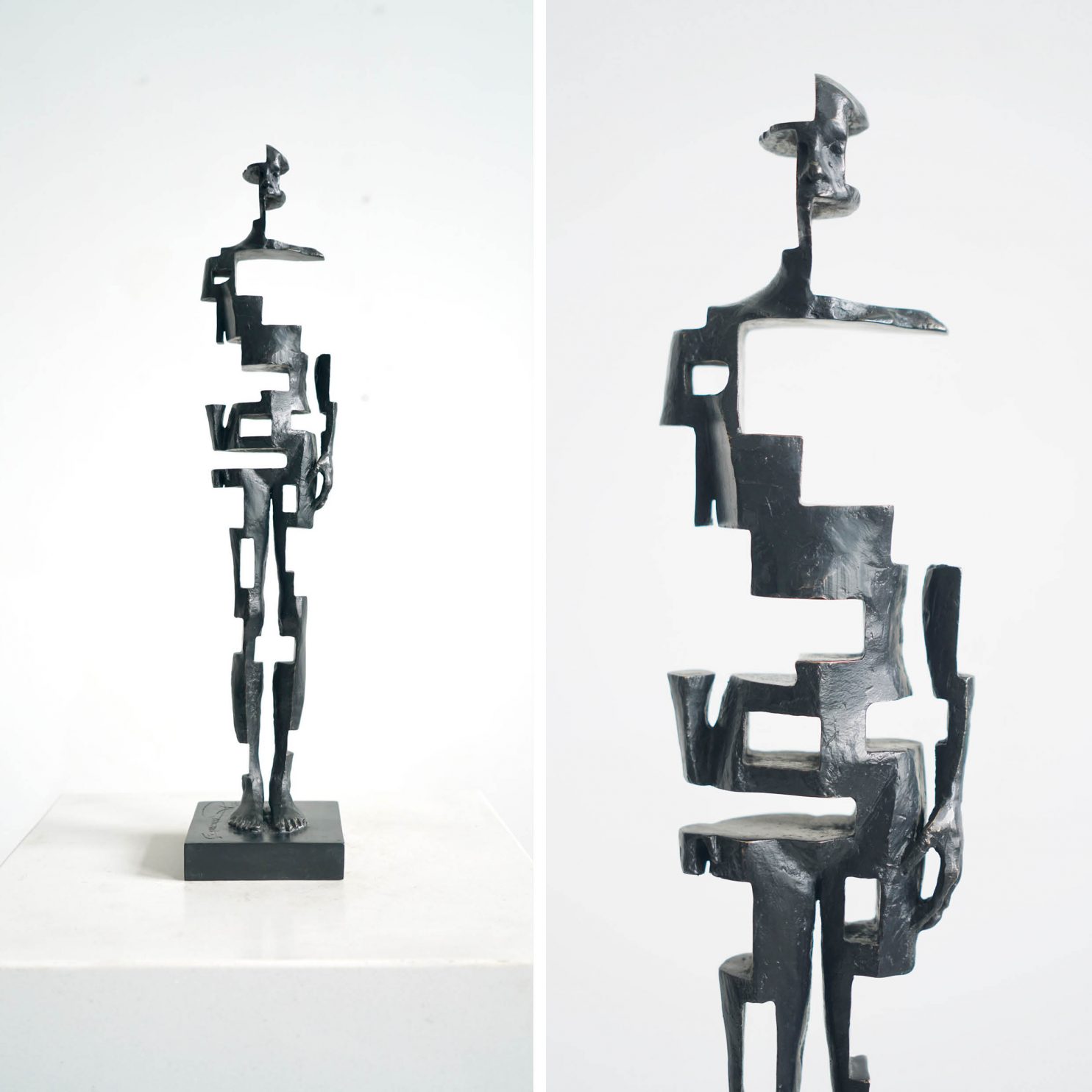 Nielsen Johannes, Shadow, 2022, bronzo, 47x10x10 cm, Ed.8_A005_02