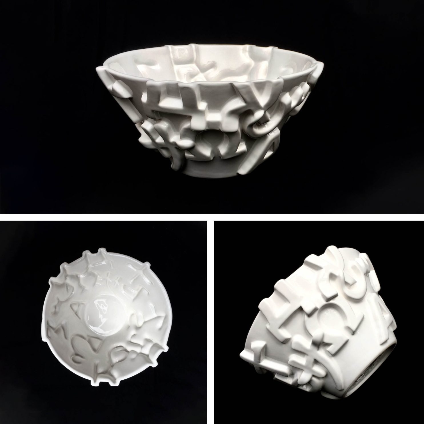 Pulcinelli Rudy, DIALOGUE, 2017, ceramica smaltata Ed.50, 14,5x28x27 cm_9