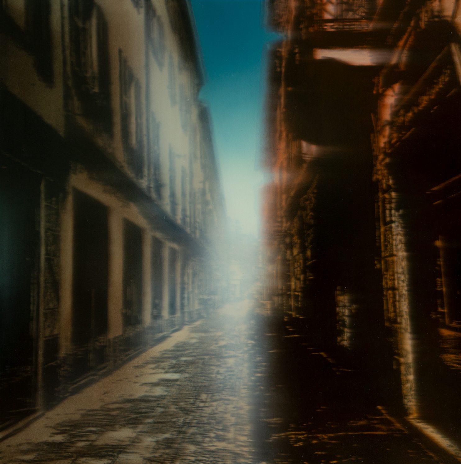 Amigues Jean-Marc, Via San Martino Della Battaglia, 2023, olio su dibond, 80 x 80 cm