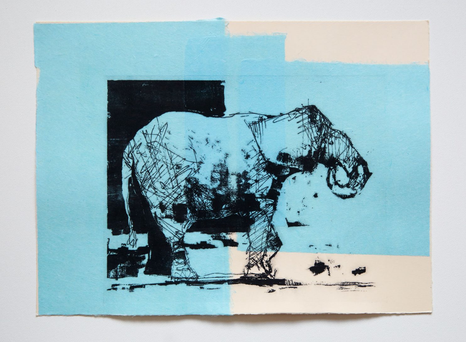 Stephens Brian KeiStephens Brian Keith, Paper Mosaic 014, 2023, mixed media on paper, 28x38cmth, Paper Mosaic 014, 2023, mixed media on paper, 28x38cm
