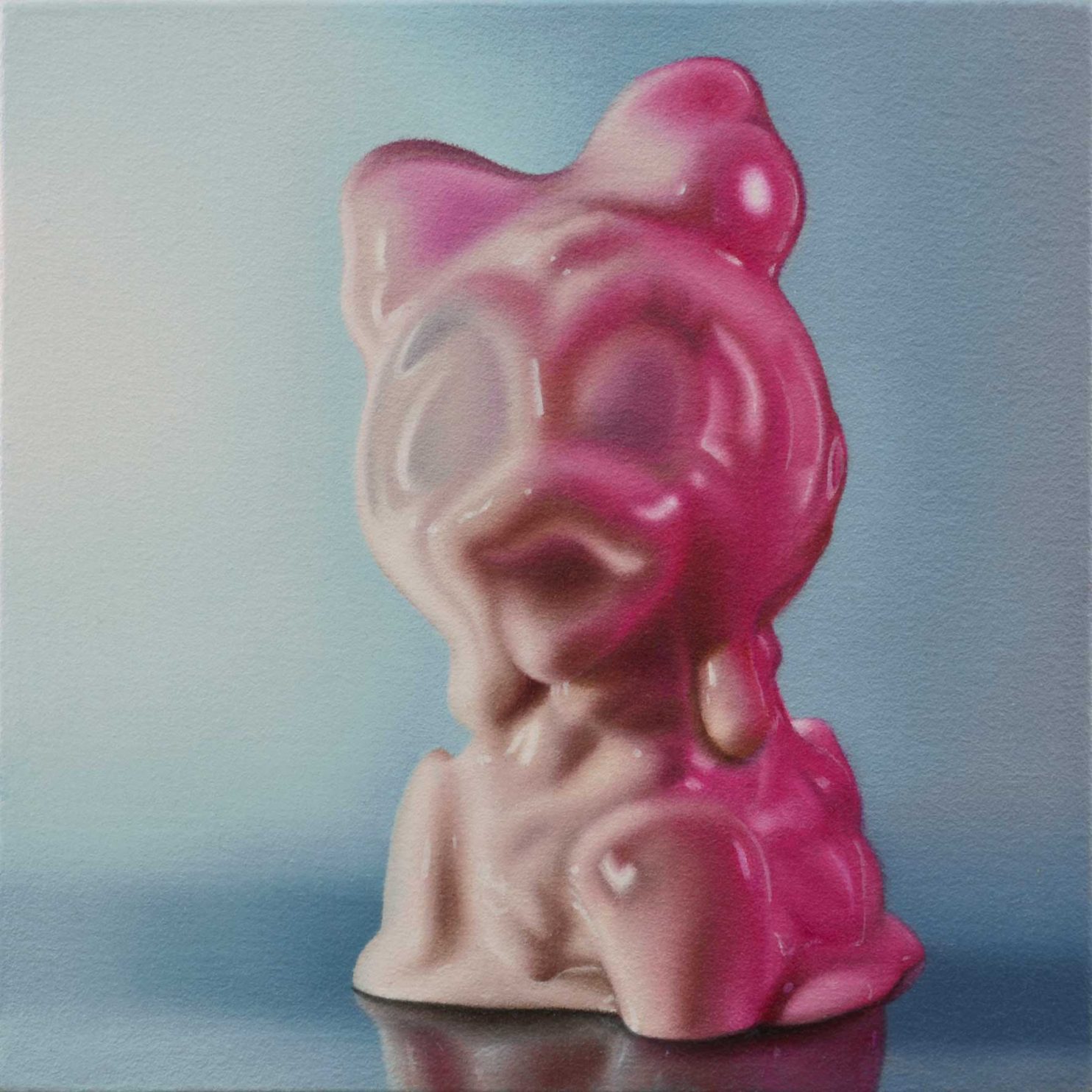 Milazzo Sabrina, Baby Paperina, 2023, olio su tavola, 15x15 cmMilazzo Sabrina, Baby Paperina, 2023, olio su tavola, 15x15 cm