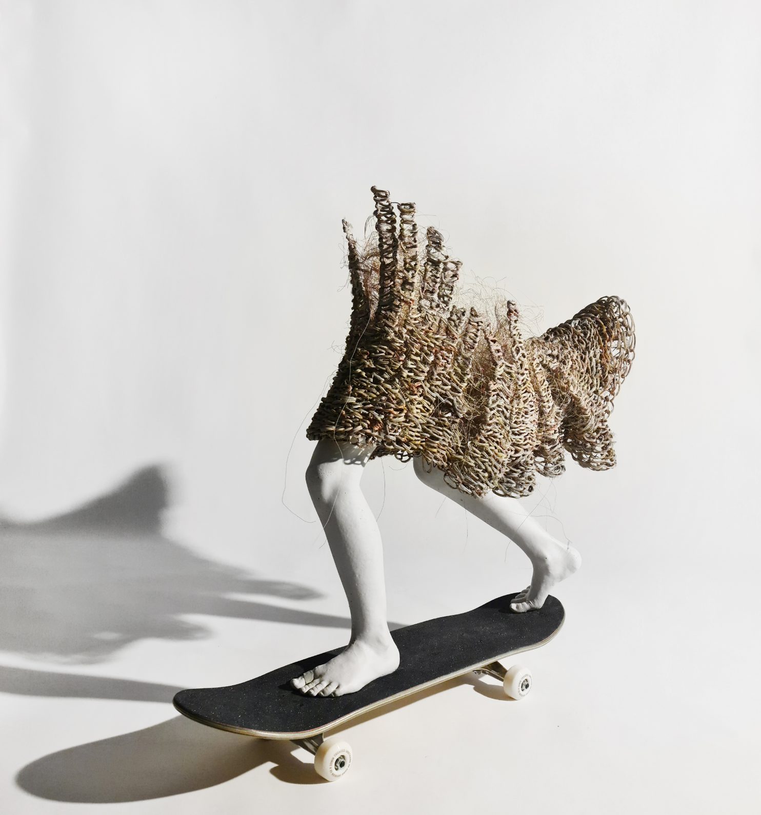 Kilde Lene, Untitled, 2021, concrete, steel,copper,wood, polymer, 76x86x36 cm_02