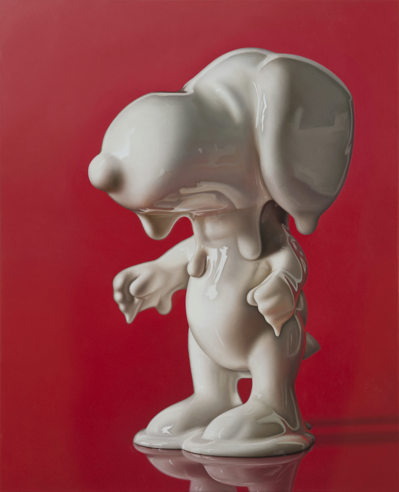 Milazzo Sabrina, Snoopy, 2023, olio su lino, 84x68 cm