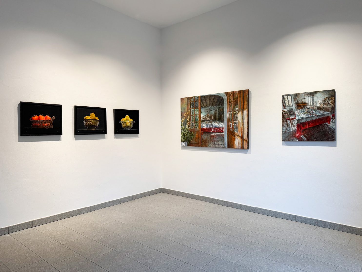 Galleria-d-arte- punto-sull-arte-italia-Minotto-Raffaele-De-Lucchi-Ottorino-Echi-di-luce-exhibition- 11