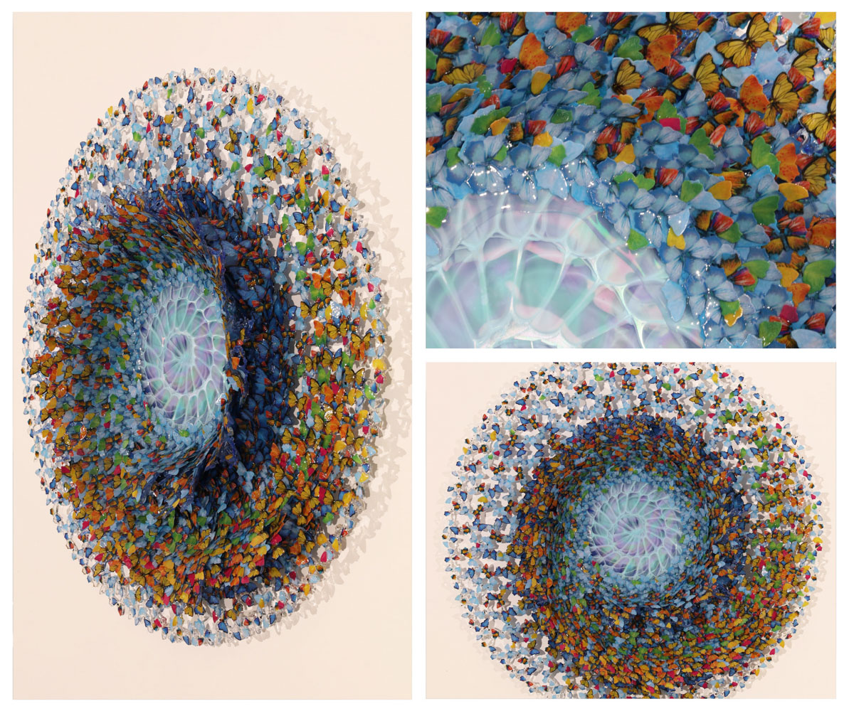 Dreamcatcher Karensansui di Annalù: arte, vetro di Murano e spirito zen. In esclusiva a Varese, da Punto sull’Arte.