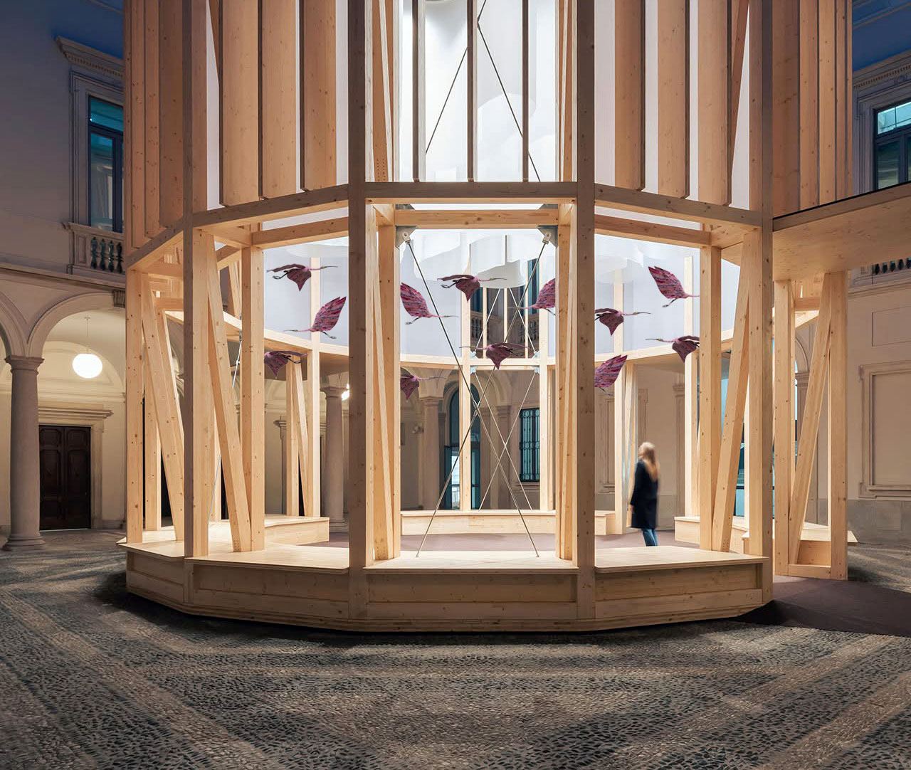 Palazzo-Citterio-Brera-Alice-Zanin-Candy-Eaters-installazione-site-specific-Milano-Italy