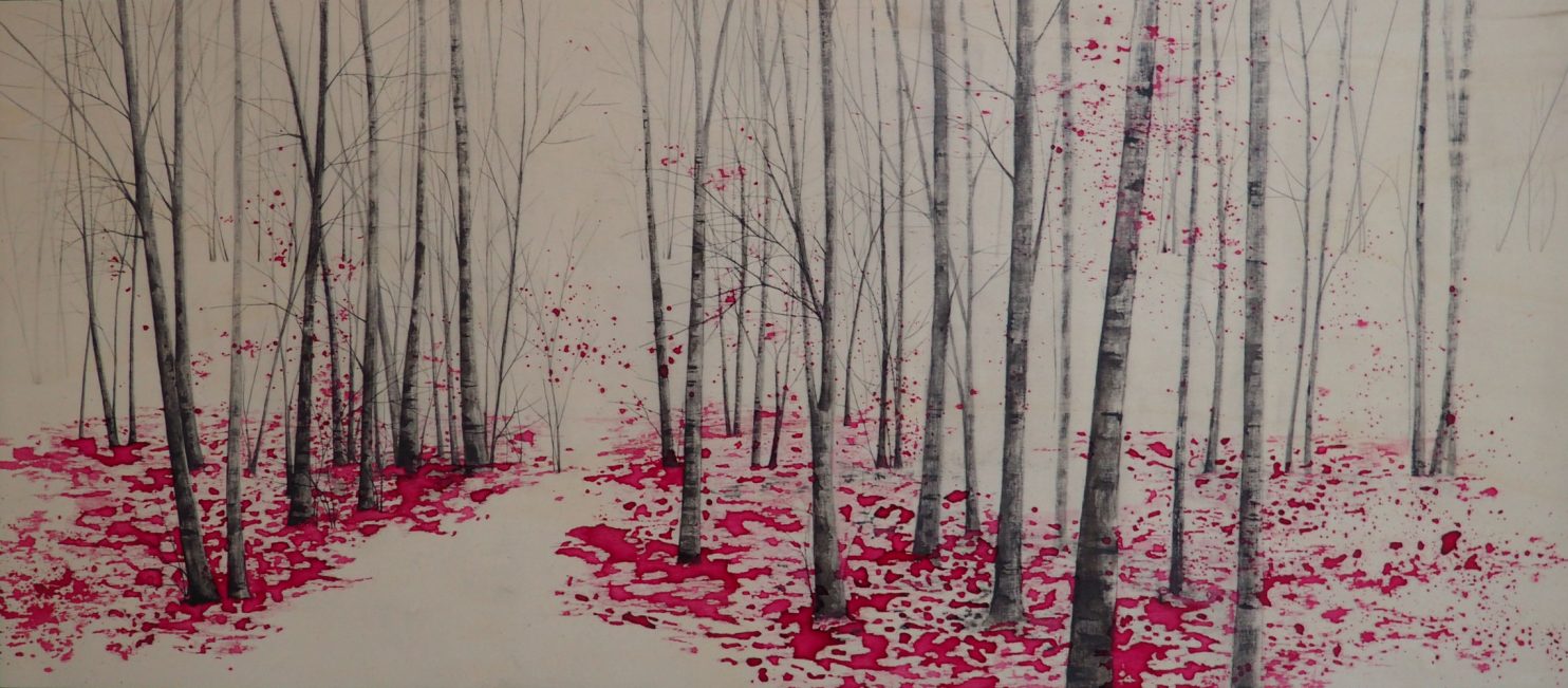 Be in the pink #1 di Marika Vicari: luce e colore in un attimo sospeso. Galleria PUNTO SULL'ARTE Varese, Italia