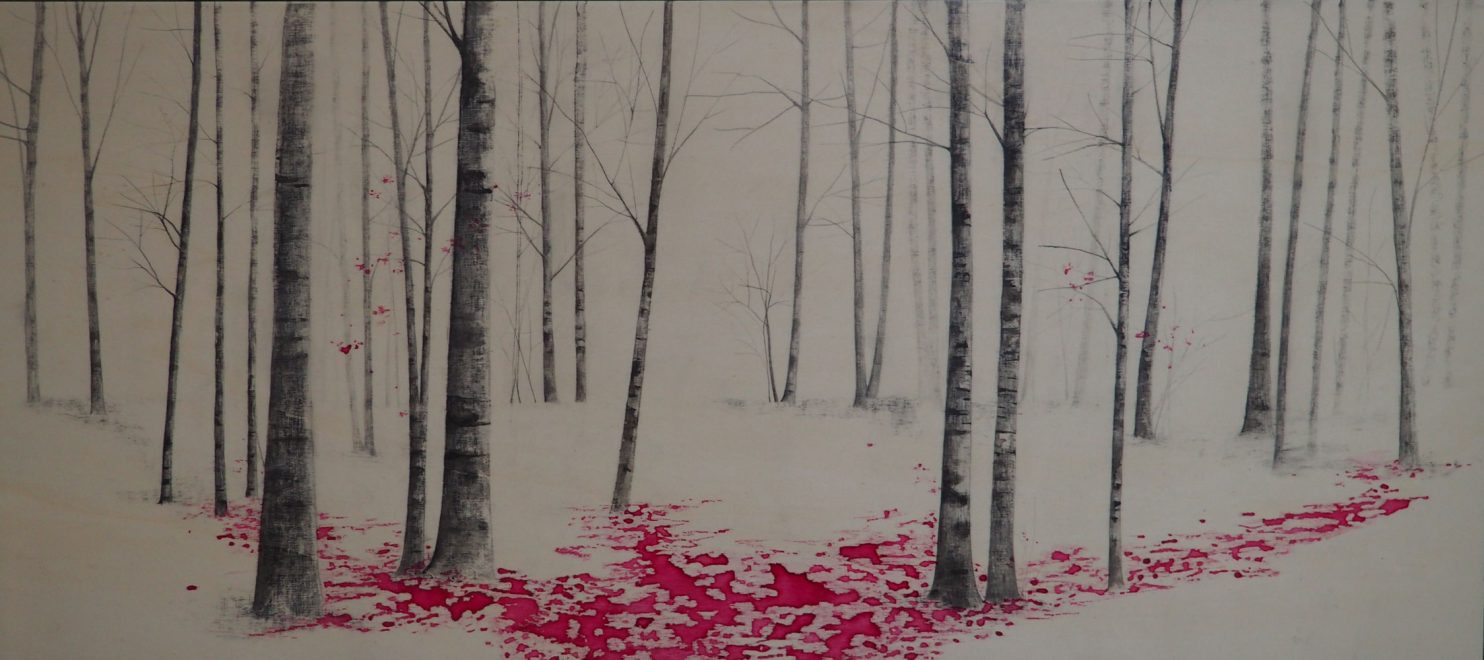 Be in the pink #1 di Marika Vicari: luce e colore in un attimo sospeso. Galleria PUNTO SULL'ARTE Varese, Italia