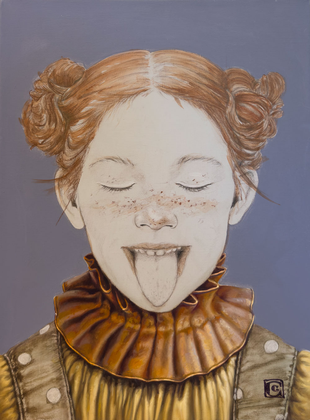 Kali di Claudia Giraudo – Un’opera che esplora infanzia, identità e libertà espressiva attraverso il ritratto sospeso e poetico di una giovane protagonista. La pittura di Claudia Giraudo costruisce un universo delicato e visionario, dove spontaneità e introspezione convivono in equilibrio. In mostra presso la PUNTO SULL’ARTE nell’ambito della collettiva WILD SOULS Varese, Italia.